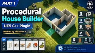 Sims-like House Builder Unreal Engine Plugin - Graphics Procedural Programming