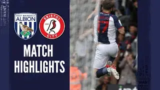 West Bromwich Albion 3-0 Bristol City | October 2021, Sky Bet Championship | Match Highlights