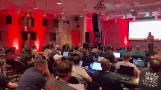 Michael Doucot from EV at the 2023 Audio Symposium