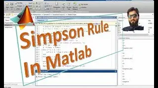 Simpson Rule in Matlab | Math with Umair