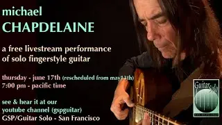 Michael Chapdelaine - Livestream Concert