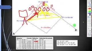 ALINEAMIENTO HORIZONTAL - CONCEPTOS Y REPLANTEO CURVA HORIZONTAL - VIDEO 4