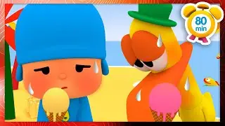 Покойо на русском - ☀ ЛЕТНЯЯ ЖАРА [ 80 минут ] | Мультики для детей