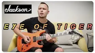 eye of tiger - Глаз на новом Jackson JS32 Dinky Arch-Top (Neon Orange)