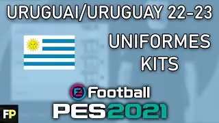 PES 2021 - Uniformes/kits Uruguai/Uruguay (22-23) Xbox
