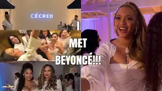 I MET BEYONCÉ!!!! | CÉCRED LAUNCH PARTY