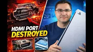 PS5 HDMI Port DESTROYED… Full Repair + PTM7950 Cooling Upgrade
