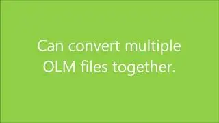 Export OLM Files to Apple Mail Format With Gladwev OLM Converter Pro