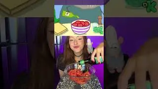 CARTOON FOODS - Peppa Salad | Marcella Nery 