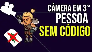Como CRIAR uma CÂMERA em TERCEIRA PESSOA na UNITY SEM CÓDIGO!