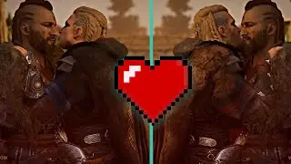 Assassin's Creed Valhalla - Eivor + Broder Gay Romance Scene // Male + Female Options