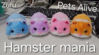 Zuru Pets Alive - Hamster Mania (All 4 types)