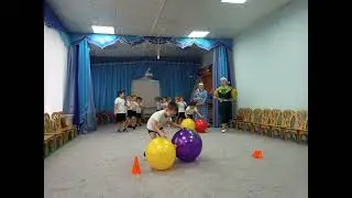 Развлечение "Зимние забавы" в старшей группе "Маленькая страна" 🎄❄️