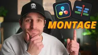 L'interface de l'onglet de Montage - DaVinci Resolve