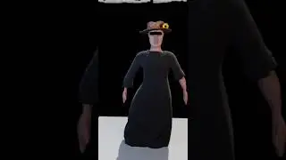 Blender Clothsimulation | Minecraft Villager