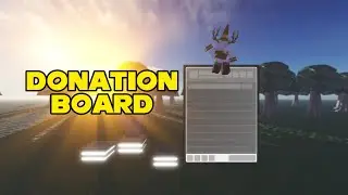 How To Make A Donation Board In Roblox Studio (Easy)