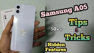 Samsung Galaxy A05 Tips And Tricks | Samsung Galaxy A05 Hidden Features And Settings | A05 Samsung