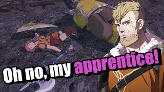 Jeralt's reaction to Leonie's death (Scarlet Blaze)