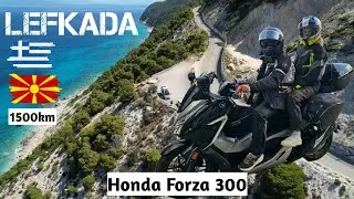 Motorom na More | Lefkada | Honda Forza 300