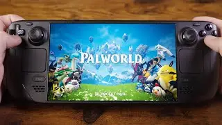 Palworld Low, Med, High, Ultra OLED Steam Deck tested