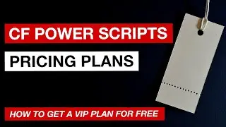CF Power Scripts Pricing & Plans Explained + How To Unlock VIP for FREE!