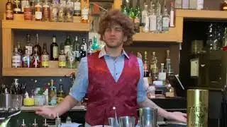 Lord of the Rings Week: Second Breakfast Cocktail | Irish whiskey + Banana cocktail | DRINK DEMO