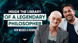 A Look Into The library Of Ken Wilber, The Legendary Philosopher | Vishen