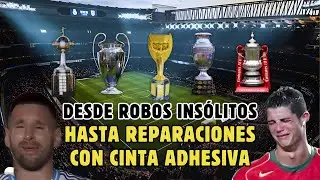 Los 5 TROFEOS de FÚTBOL con los pasados más INSÓLITOS ⚽🏆