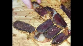 Сыровяленая конина . Казахский деликатес. 