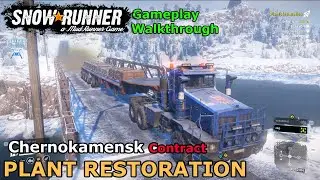 SnowRunner - Plant Restoration | Chernokamensk Contract - Amur, Russia - Phase 4