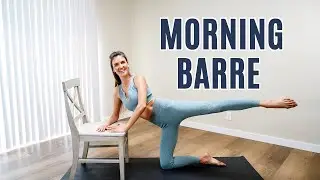 20-minute Morning Barre Workout | Abs, Shoulders, Butt Targeted Exercises | Intermediate