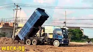 Astonishing Bulldozer and Dump Truck Working | Dozer KH