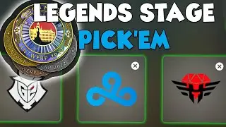 PGL Major Antwerp 2022 Pick'Em Legends Stage - My Picks! 🏆