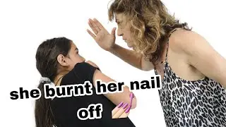 My mom almost killed her