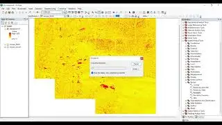 Creating  a depression layer from elevation in ArcMap for mapping groundwater zones in deserts