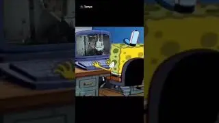Spongebob plays call of duty