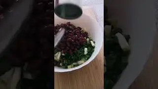 САЛАТ С ЯБЛОКОМ И ФАСОЛЬЮ из разряда Гость на пороге#GenLid