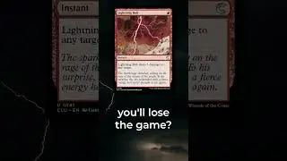 Did you know? - Lightning Bolt #magicthegathering #didyouknow #funfacts
