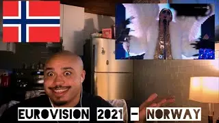 EUROVISION 2021 NORWAY REACTION - Tix “Fallen Angel”