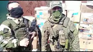 Подарки на передовую к Пасхе для наших бойцов.