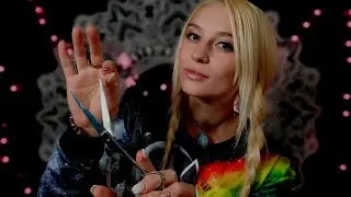 ASMR ~ Cord Cutting ~ Intense Tingles ~ Sleep Massage ~ Reiki Plucking ~ Slow Whisper