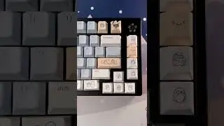 osume keys winterglow keycap set 🐧❄ #shorts