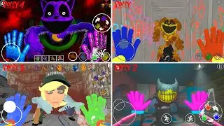 Watch All The New Jumpscares In Poppy Playtime 1-2-3-4 Mobile Full Game( DogDay,InkDemontrap)#21