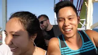 Phi Vlogs 23: SHE HATES ROLLERCOASTERS!!! + Sunset Drone of Old Orchard Beach