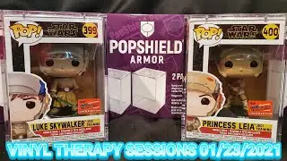Vinyl Therapy Sessions: Funk Pop! Star Wars ROTS NYCC 2020 Luke & Leia Jedi Training Set
