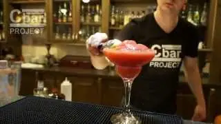 Коктейль Клубничная Маргарита Strawberry Margarita рецепт от Cbar-project