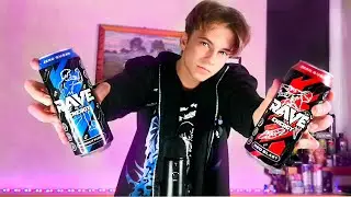 АСМР ПЬЮ ЭНЕРГЕТИКИ ⚡ ОБЗОР RAVE ДРИНКИНГ / ASMR DRINKING