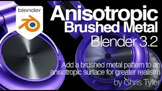 Add a Brushed Metal Texture to Anisotropic Reflections