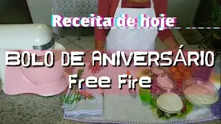 BOLO ANIVERSÁRIO Free Fire