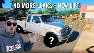 Fixing All The Leaks + New Wheels And Lift Kit | Project F150 Build |
